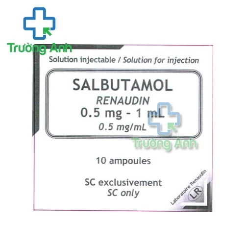 Salbutamol Renaudin 0,5mg/1ml - Thuốc điều trị hen suyễn